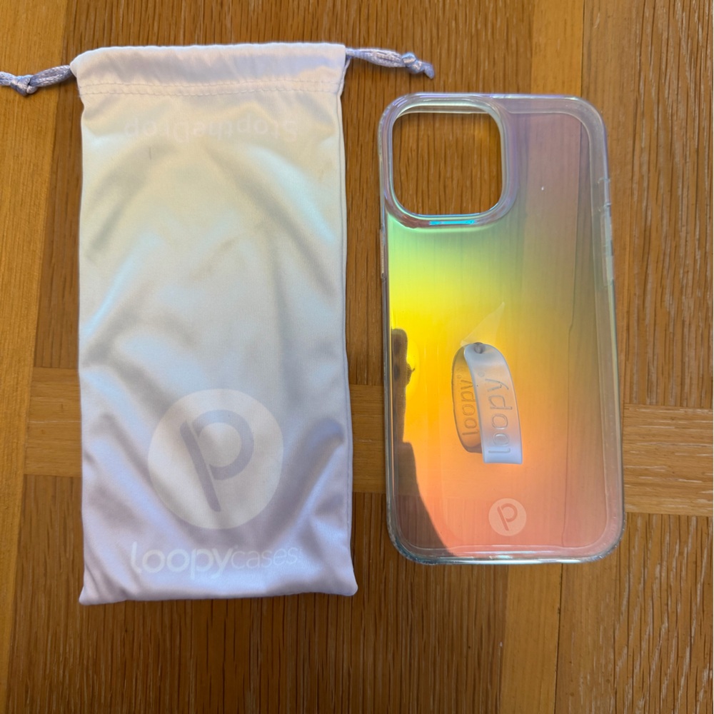 iPhone 12 Pro Max/13 Pro Max Loopy case - Clear Opal